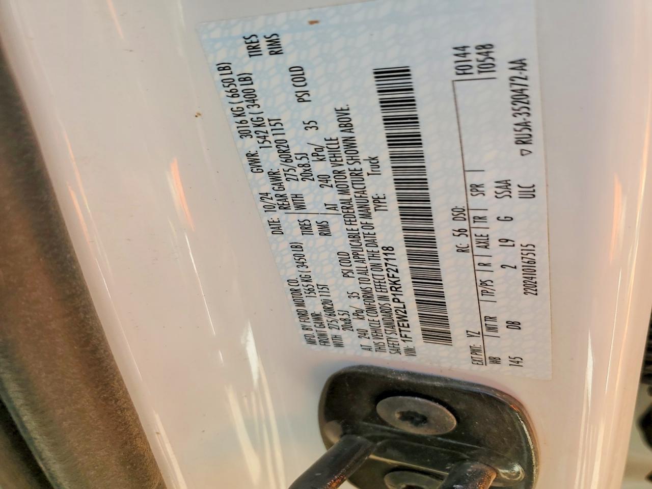 2024 Ford F150 STX