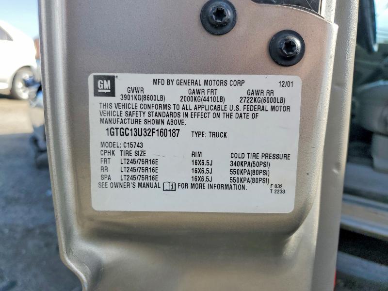 2002 GMC Sierra C1500 Heavy Duty