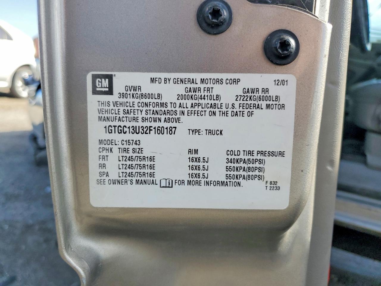 2002 GMC Sierra C1500 Heavy Duty