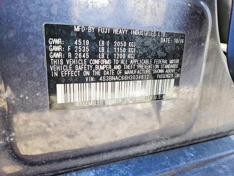 2017 Subaru Legacy 2.5i Premium