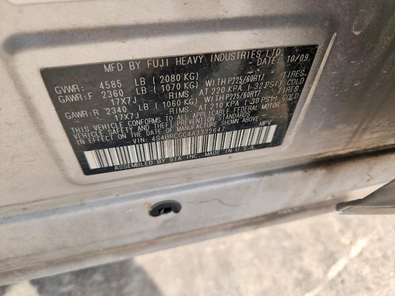 2010 Subaru Outback 2.5i Premium