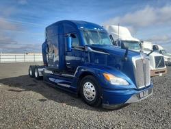 Salvage cars for sale from Copart Airway Heights, WA: 2023 Kenworth Constructi-Semi Truck