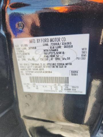 2005 Ford F150 Supercrew