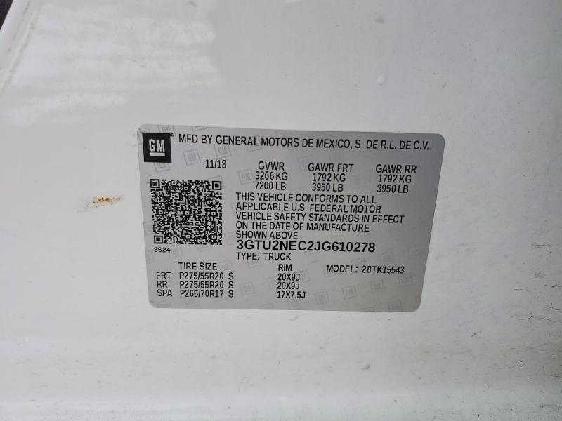 2018 GMC Sierra K1500 SLT