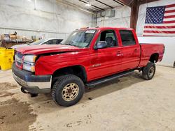 Chevrolet salvage cars for sale: 2004 Chevrolet Silverado K2500 Heavy Duty