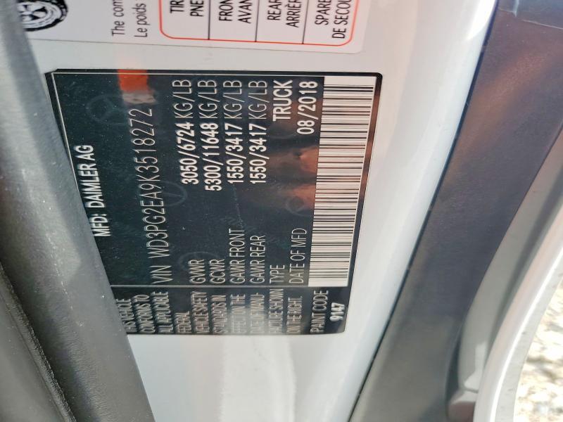 2019 Mercedes-Benz Metris Delivery van