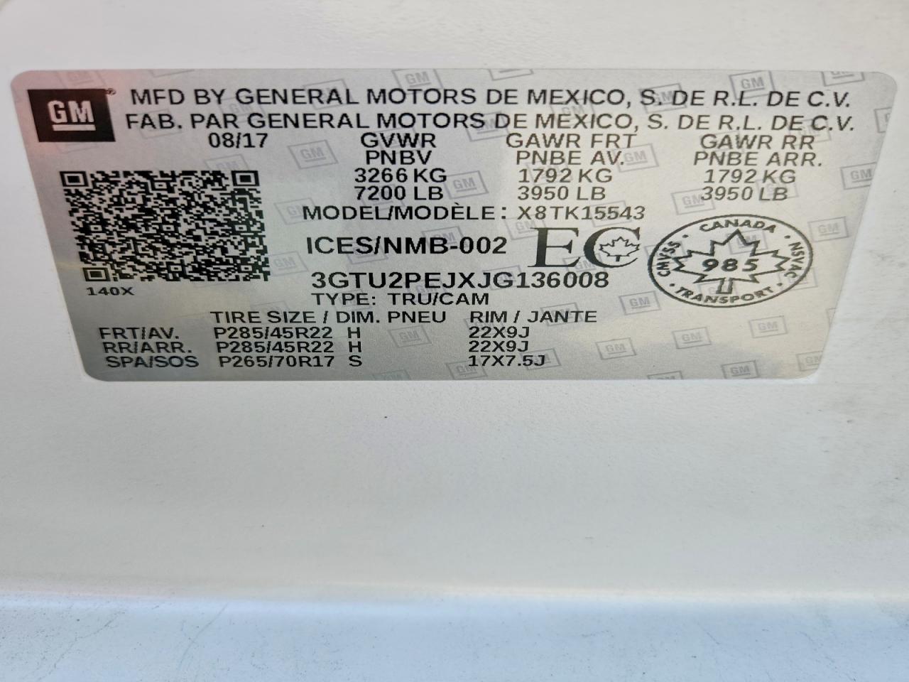 2018 GMC Sierra K1500 Denali