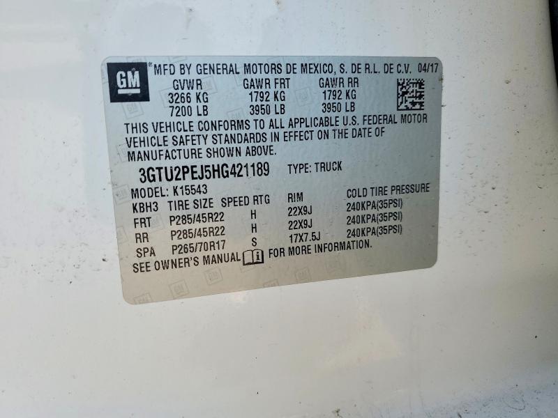 2017 GMC Sierra K1500 Denali