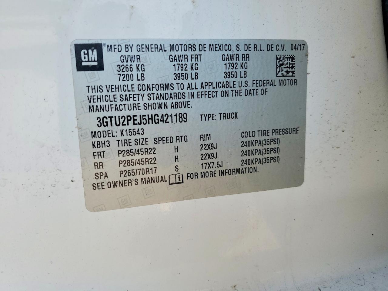 2017 GMC Sierra K1500 Denali