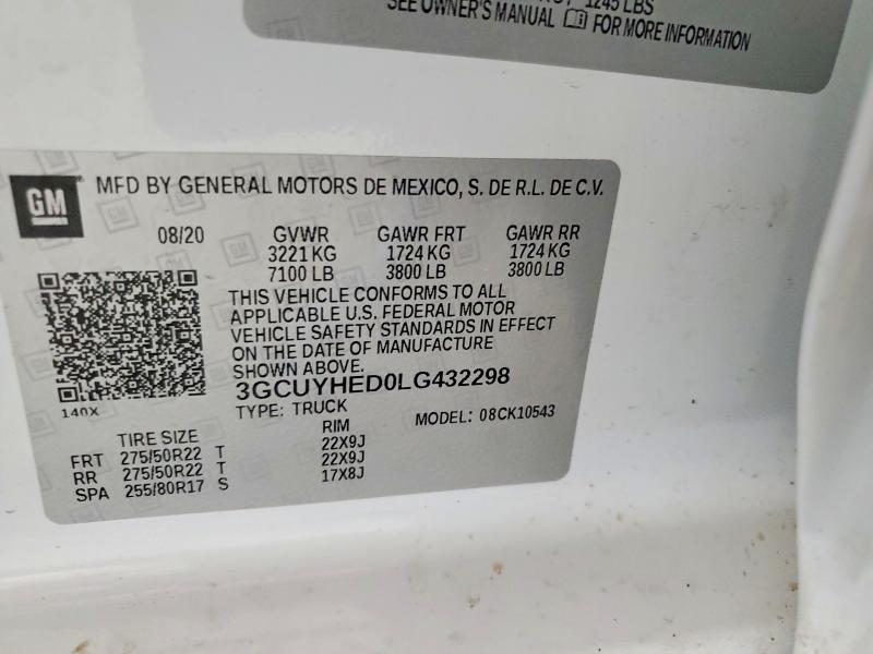 2020 Chevrolet Silverado K1500 High Country