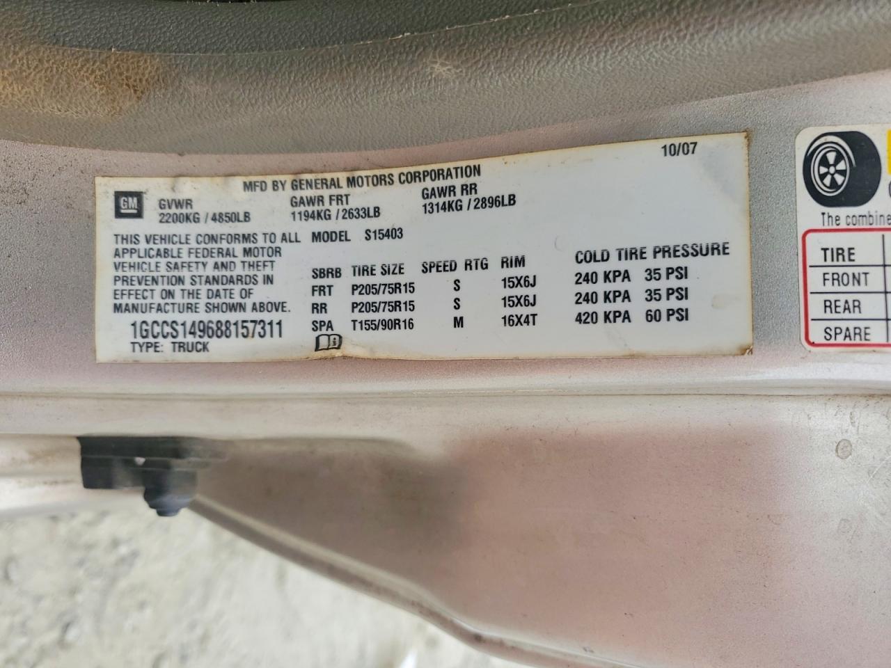 2008 Chevrolet Colorado