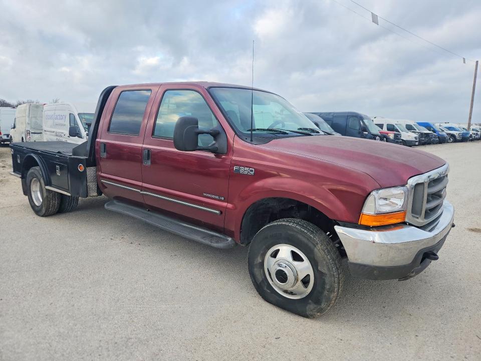 2000 Ford F350 Flatbed Truck