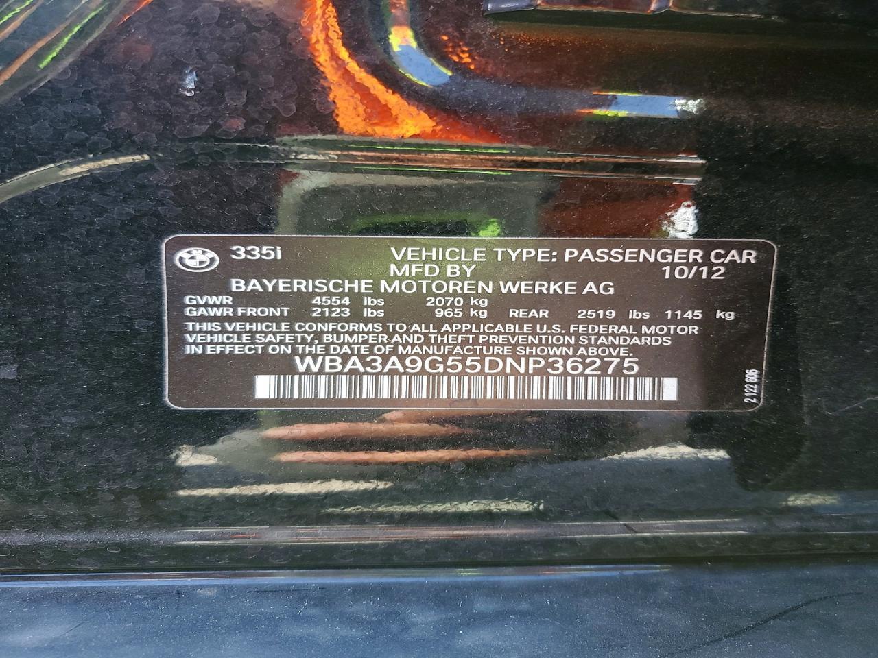 2013 BMW 335 i