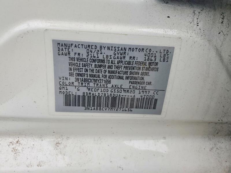 2021 Nissan Sentra sv