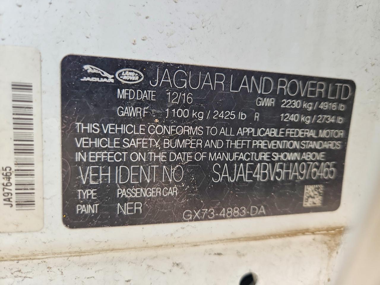 2017 Jaguar Xe Prestige