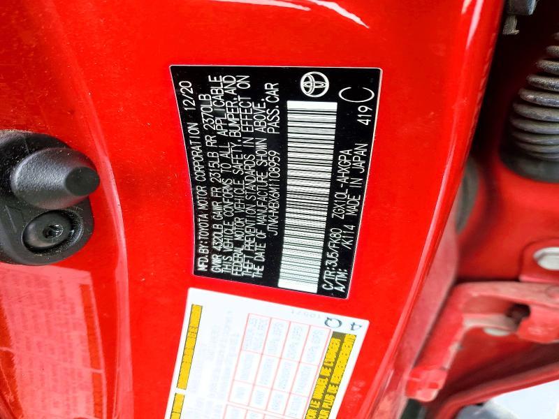 2021 Toyota C-hr xle