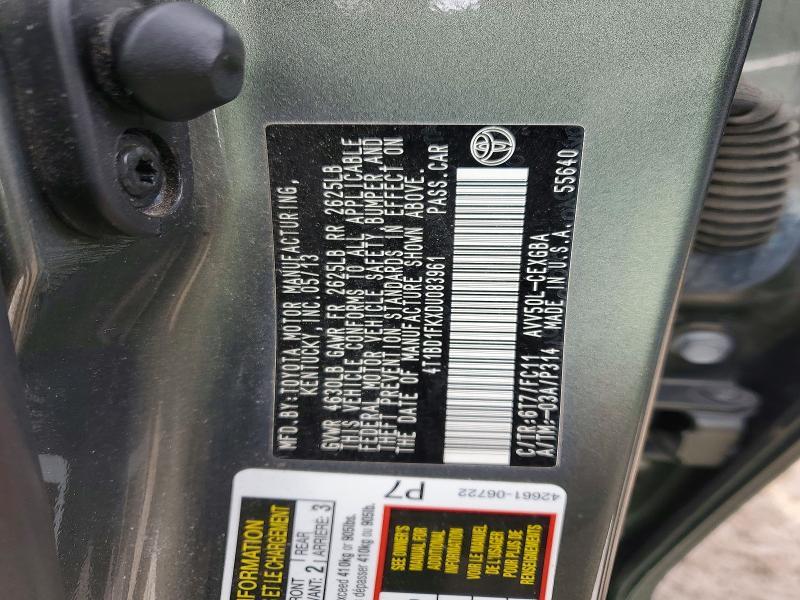 2013 Toyota Camry Hybrid xle