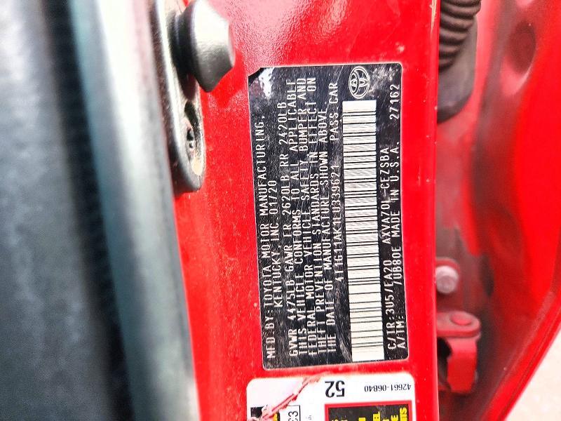 2020 Toyota Camry se