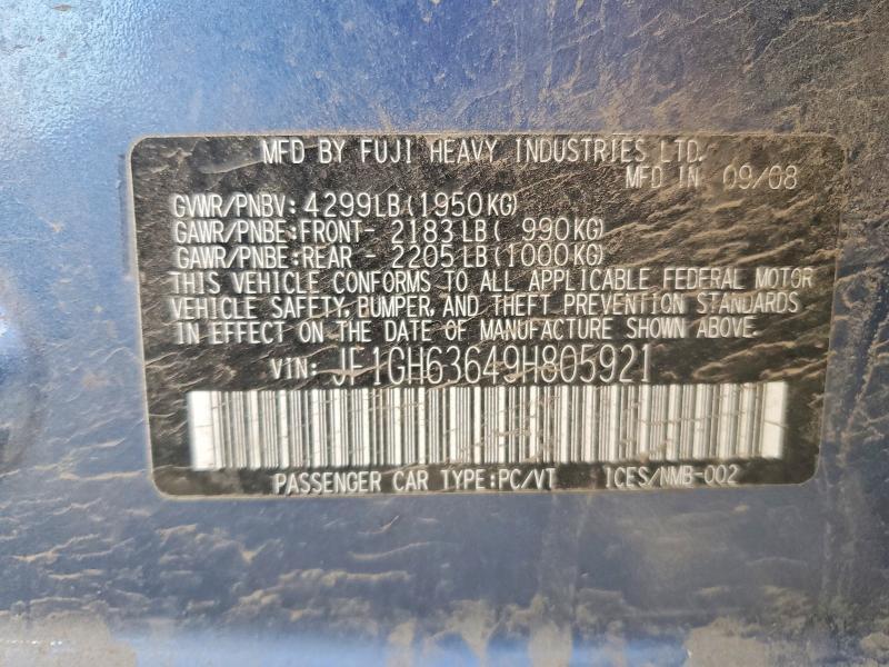 2009 Subaru Impreza Outback Sport