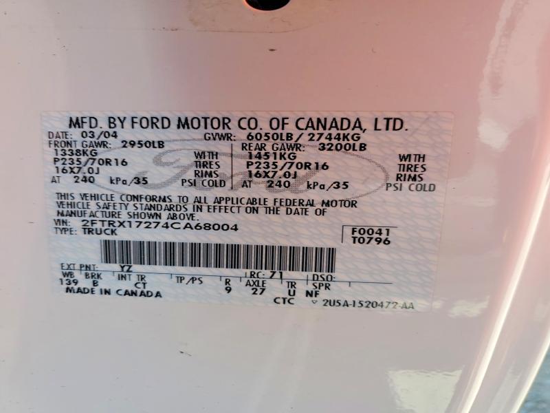 2004 Ford F-150 Heritage Classic