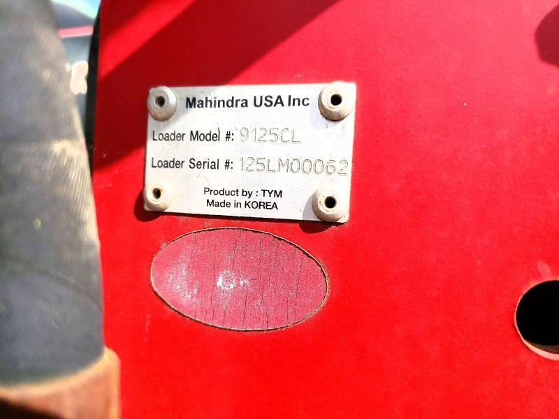 2018 Mahindra 9125CL Mfwd Tractor