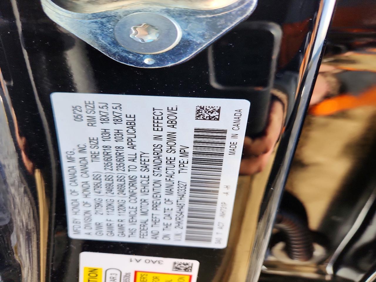 2026 Honda Cr-v ex
