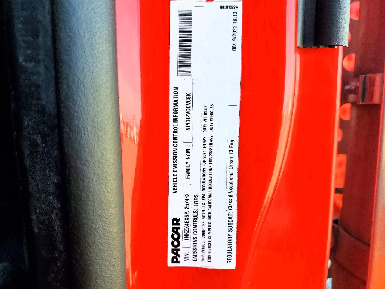 2023 Kenworth T880 Dump Truck