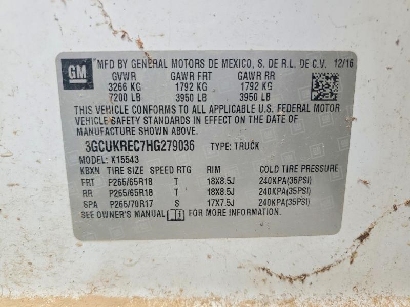 2017 Chevrolet Silverado K1500 LT