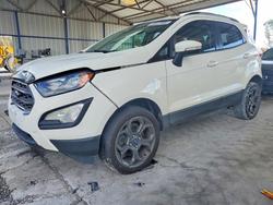 Ford salvage cars for sale: 2018 Ford Ecosport ses