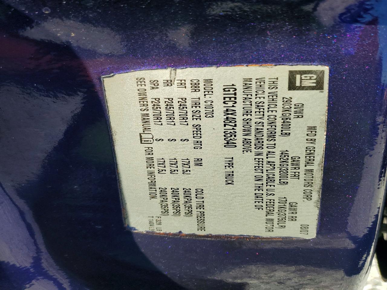 2008 GMC Sierra C1500