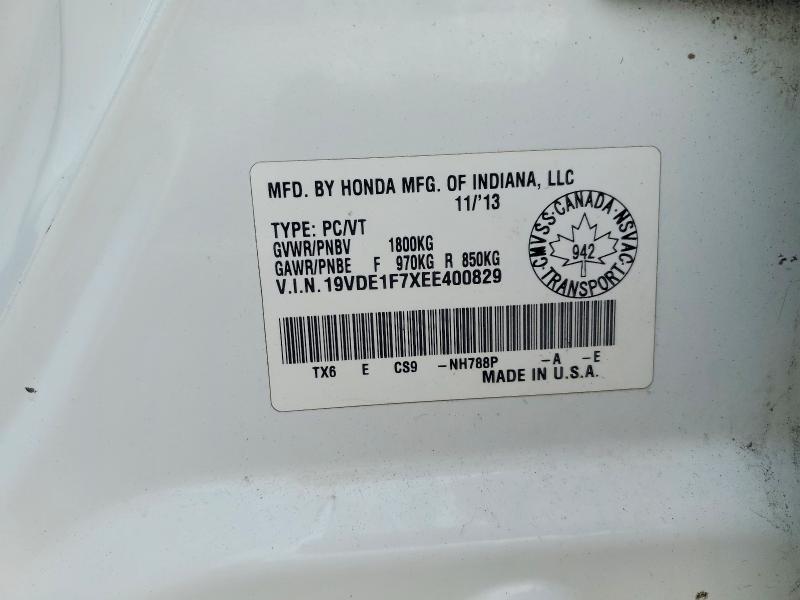 2014 Acura Ilx 20 Tech