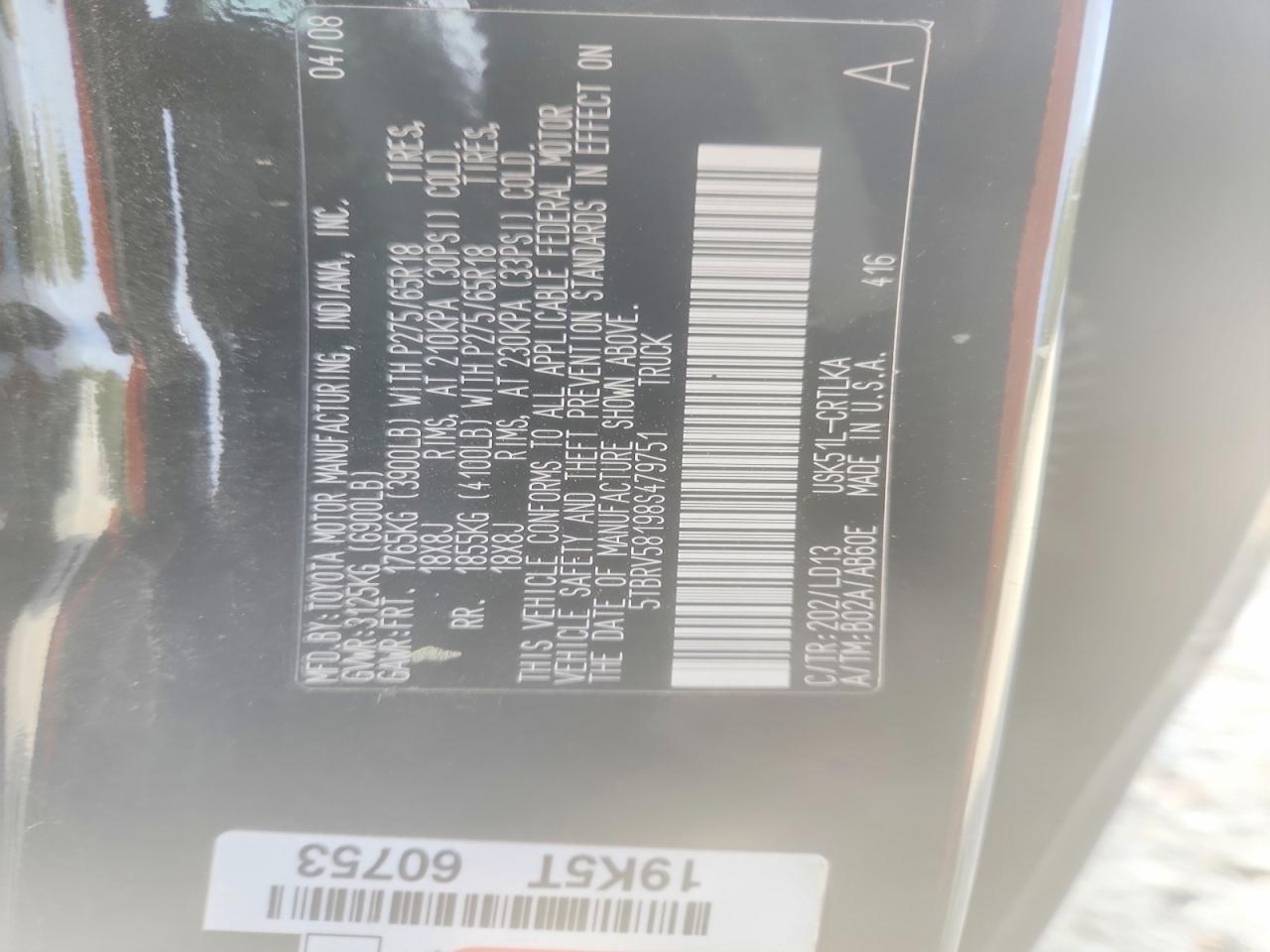 2008 Toyota Tundra Limited