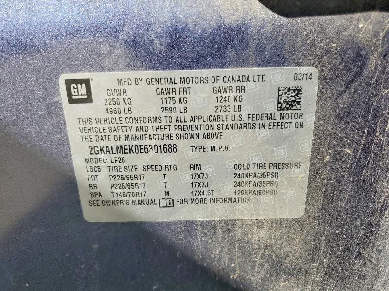 2014 GMC Terrain sle