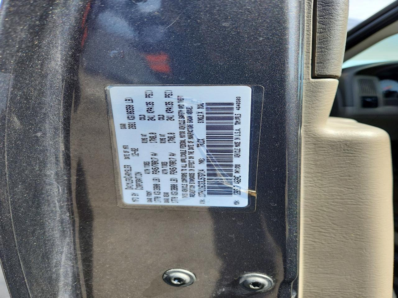 2003 Dodge RAM 1500 ST