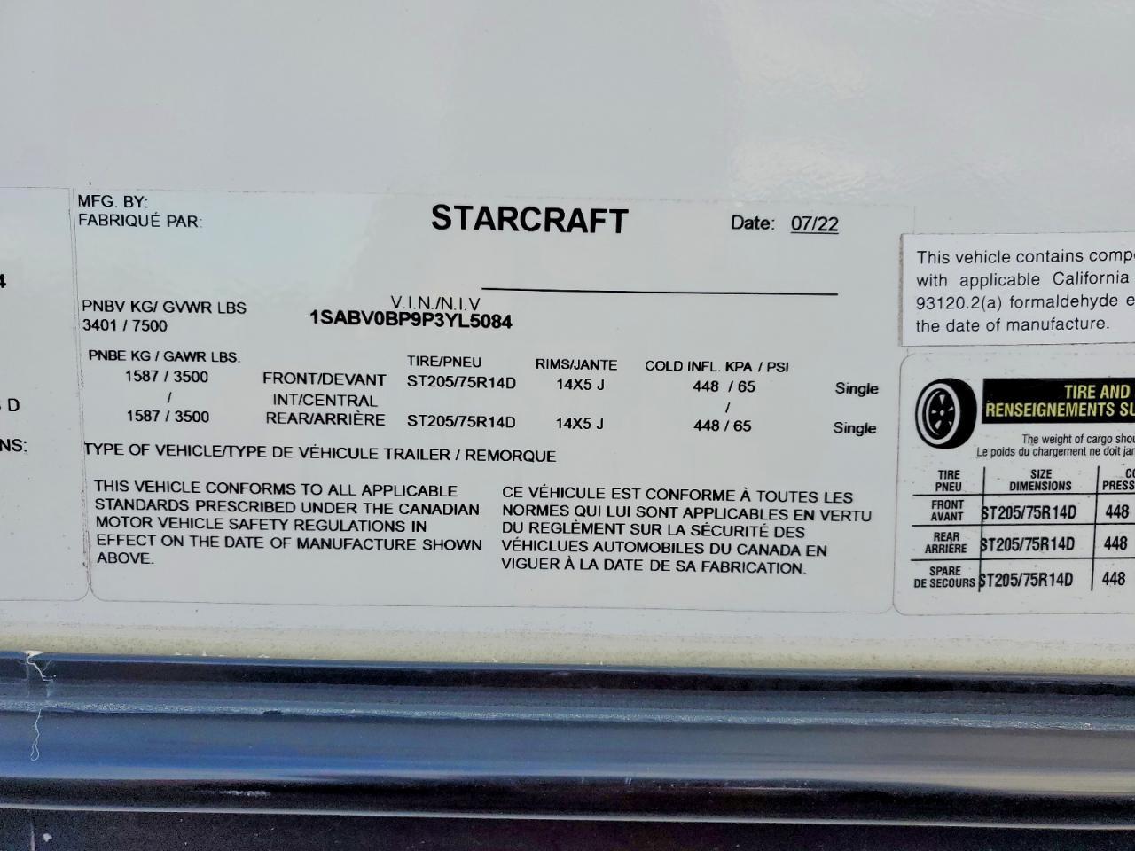 2023 Starcraft Super Lite