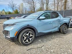 Salvage cars for sale from Copart Waldorf, MD: 2022 Hyundai Santa Cruz Limited