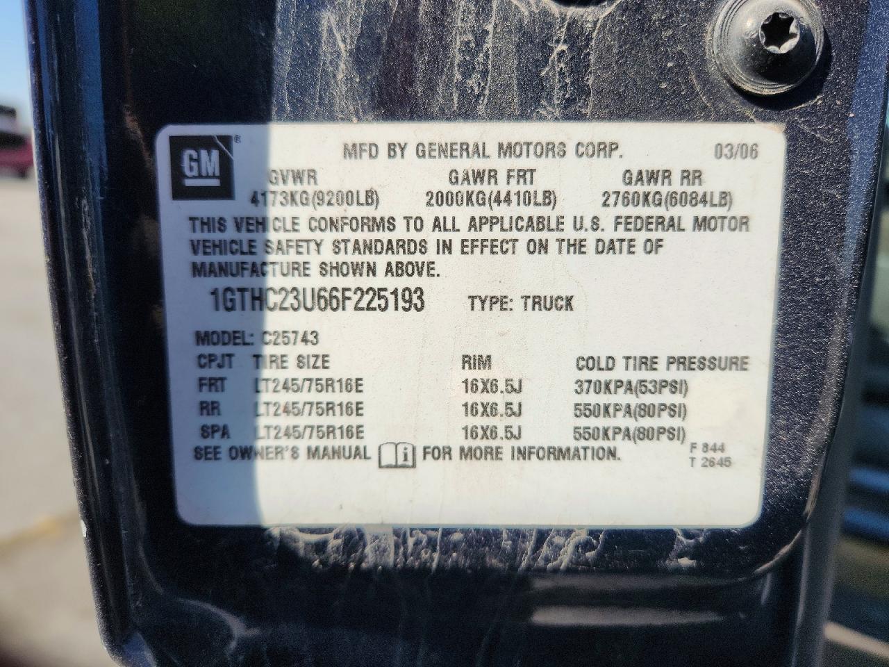 2006 GMC Sierra SLE