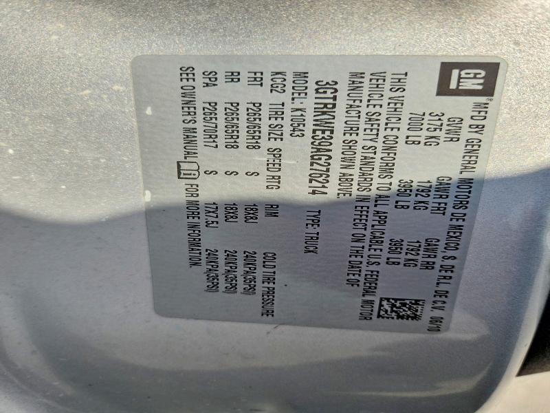 2010 GMC Sierra K1500 SLT