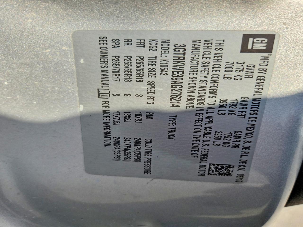2010 GMC Sierra K1500 SLT