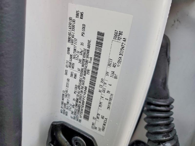 2015 Ford F150 Supercrew