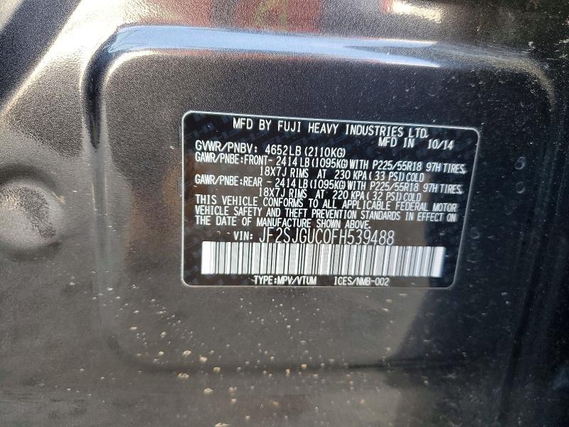 2015 Subaru Forester 2.0xt Touring
