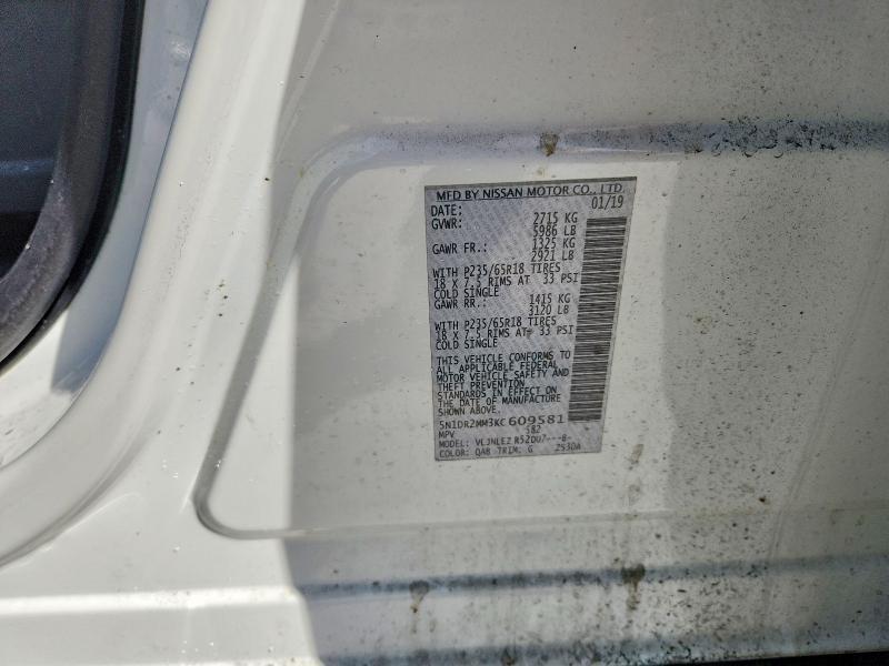 2019 Nissan Pathfinder sv