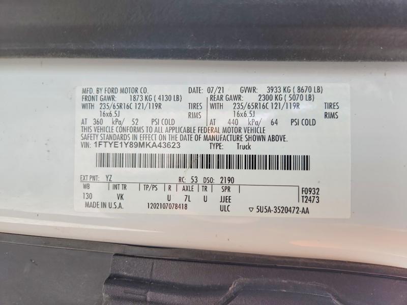 2021 Ford Transit T-150