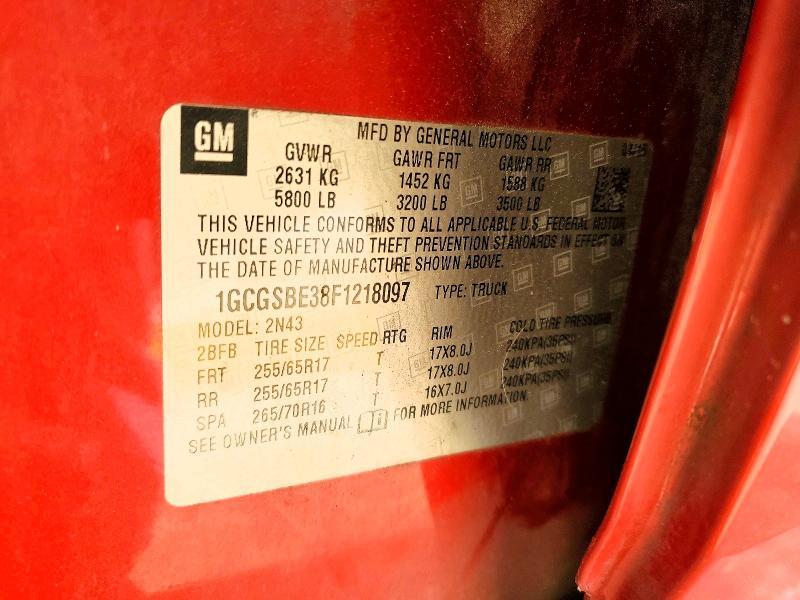 2015 Chevrolet Colorado LT