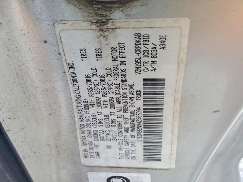 2004 Toyota Tacoma Prerunner V6
