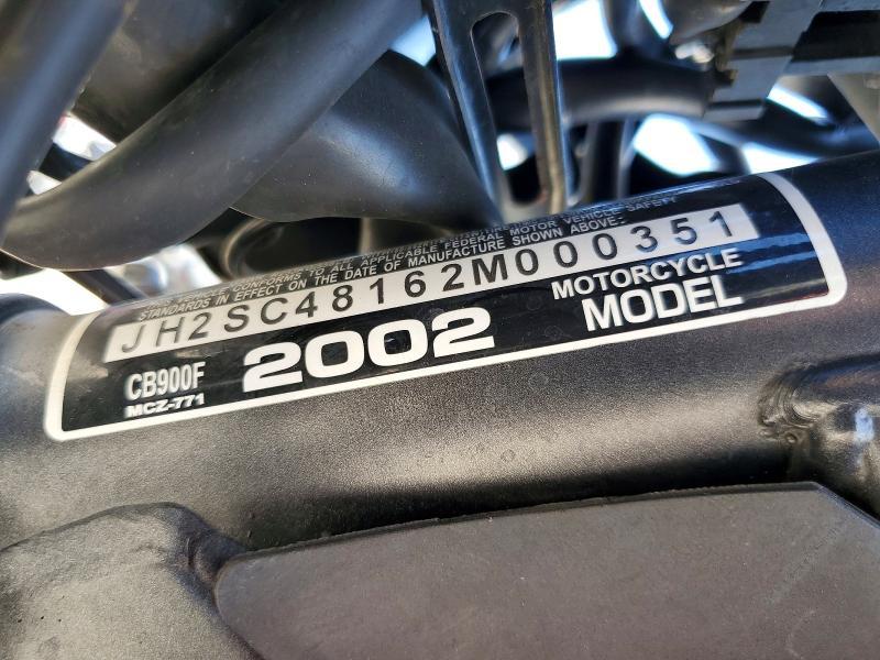 2002 Honda CB900 F