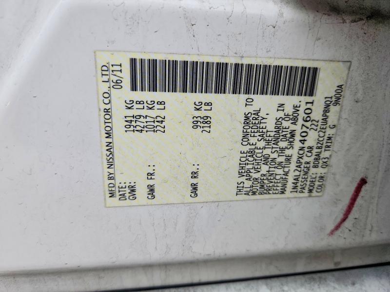 2012 Nissan Altima 2.5