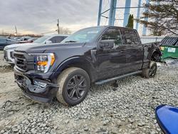 Ford f150 Supercrew salvage cars for sale: 2021 Ford F150 Supercrew