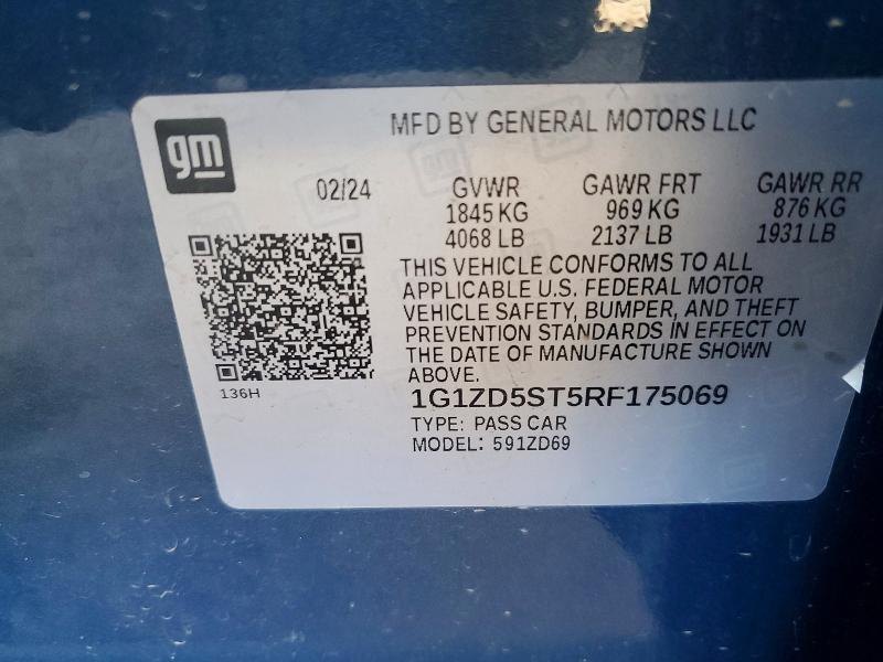 2024 Chevrolet Malibu lt