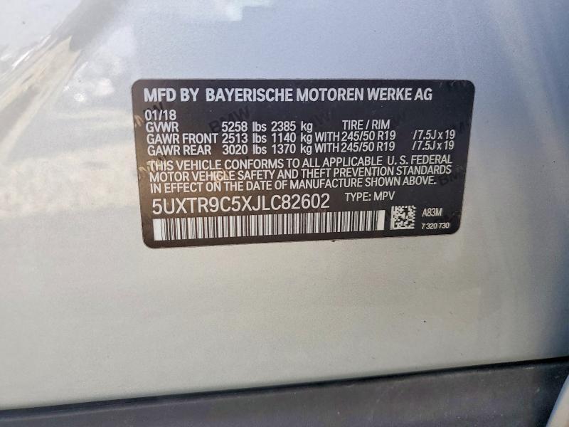 2018 BMW X3 Xdrive30i